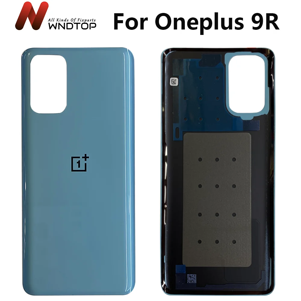 Оригинальная задняя крышка для OnePlus 9R Крышка батарейного отсека заднее стекло