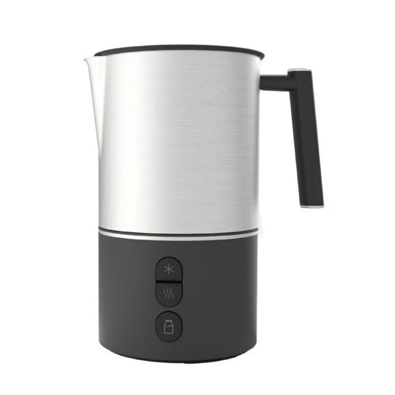 

Automatic Milk Frother Electric Steamer Cappuccino Hot /Cold Coffee Stainless Steel Dishwasher Safe Hot milk