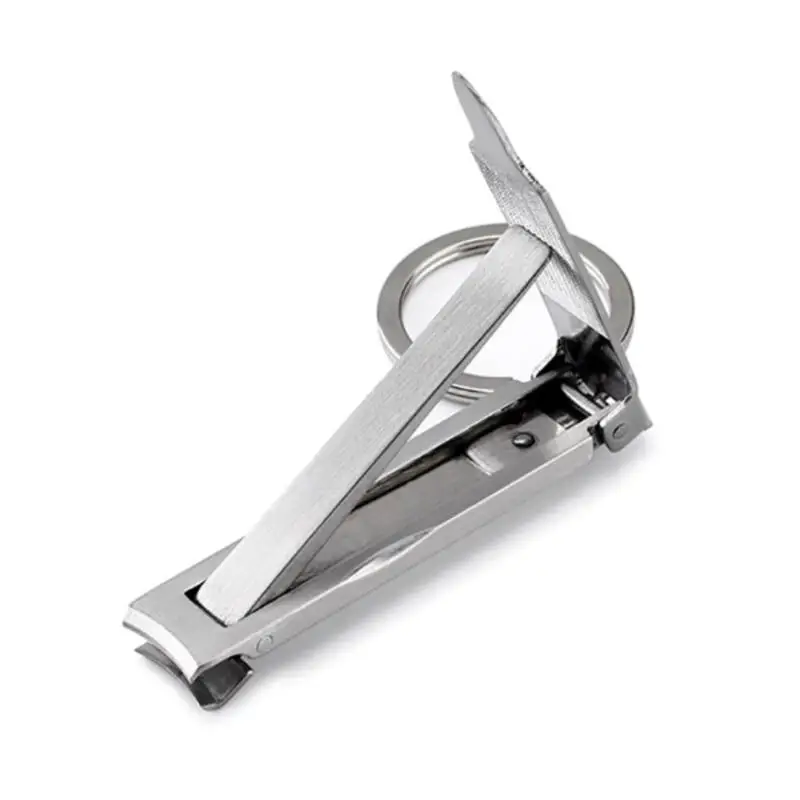 1PC Professional Advanced Stainless Steel Sharp Nail Clippers Manicure Portable With Beauty Tool | Красота и здоровье