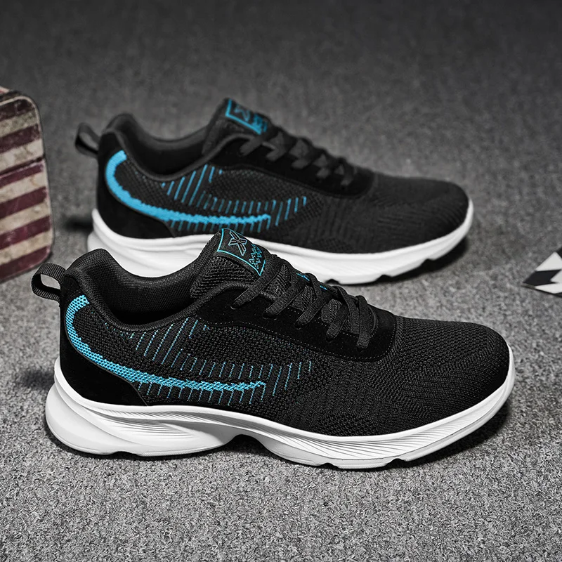 

Running Shoes Comfortable Light Casual Men's Sneaker Breathable Outdoor Walking Men Flying Weave Sport Shoes