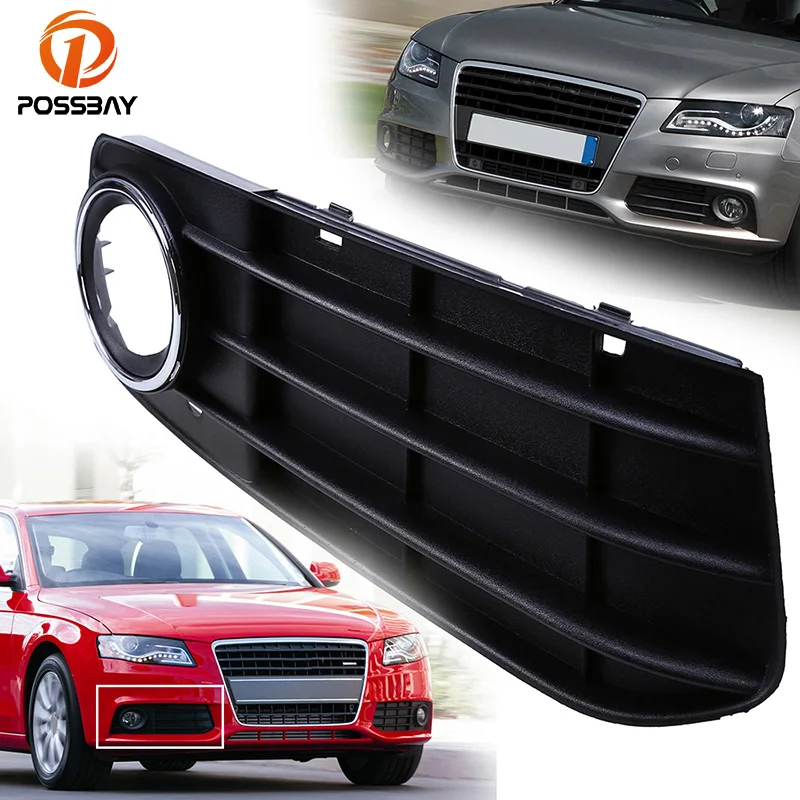 Решетки передние автомобильные POSSBAY из абс-пластика для Audi A4 B8 2007 2008 2009-2011 |