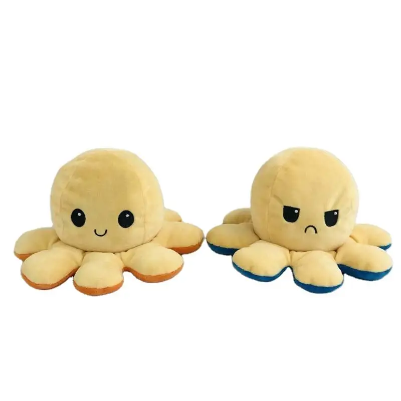 

Peluche Nap Two-side Octopu Turno Cute Cara Octopu Brand Accessories Fashion Toys Simulation Turno Bedroom Octopu