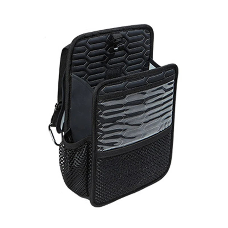 

Car Seats Organizer Storage Organizer for Kids Car Net Pocket Handbag Holder Purse Holder Dog Car Barrier (Black)