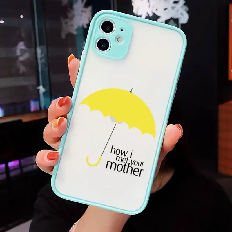 

how i met your mother TV series Phone Case matte transparent For iphone 7 8 11 12 plus mini x xs xr pro max cover