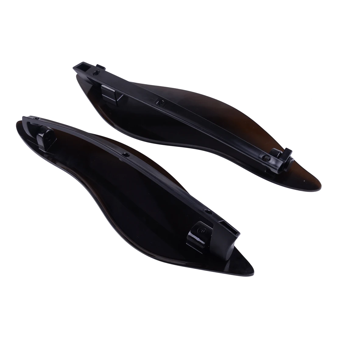 

CITALL Side Wings Wind Windshield Air Deflector Windscreens Fairing fit for Harley Touring 14-17 Motorcycle