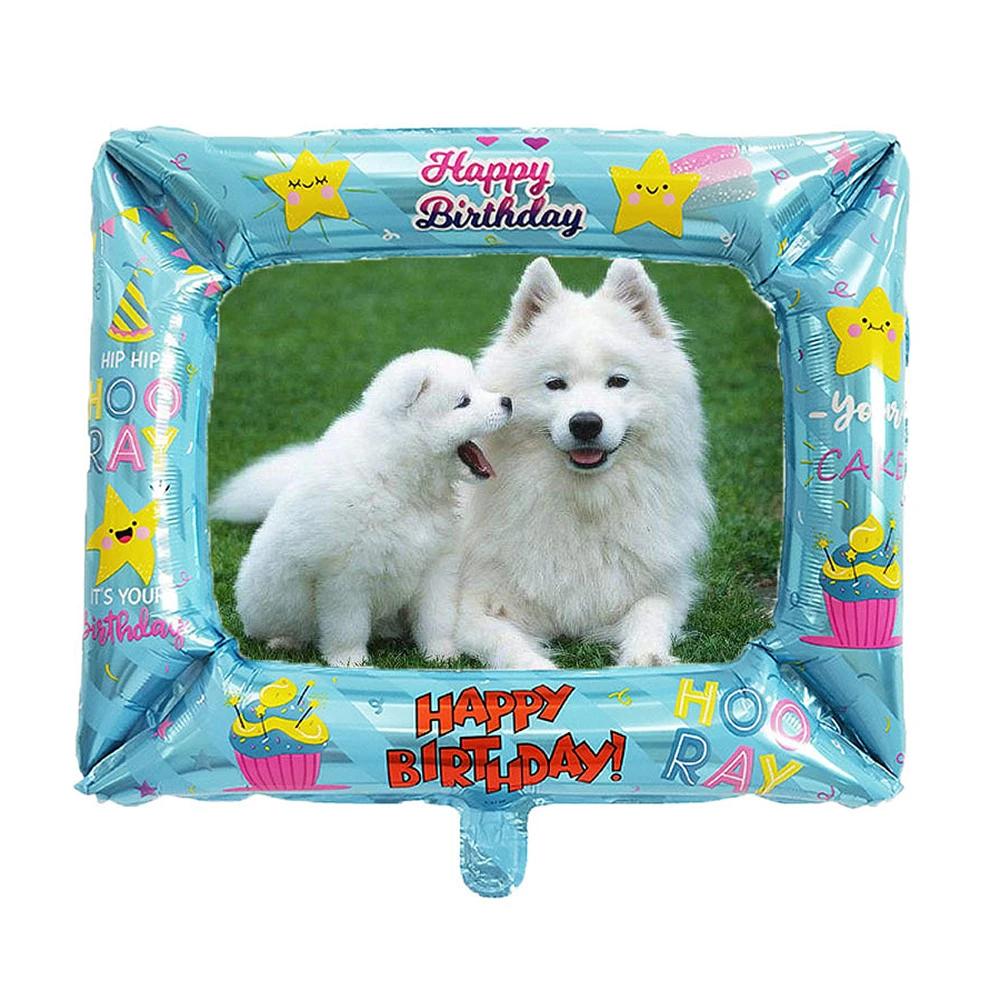 Фоторамка для детского дня рождения фольгированный пленочный шарик украшения