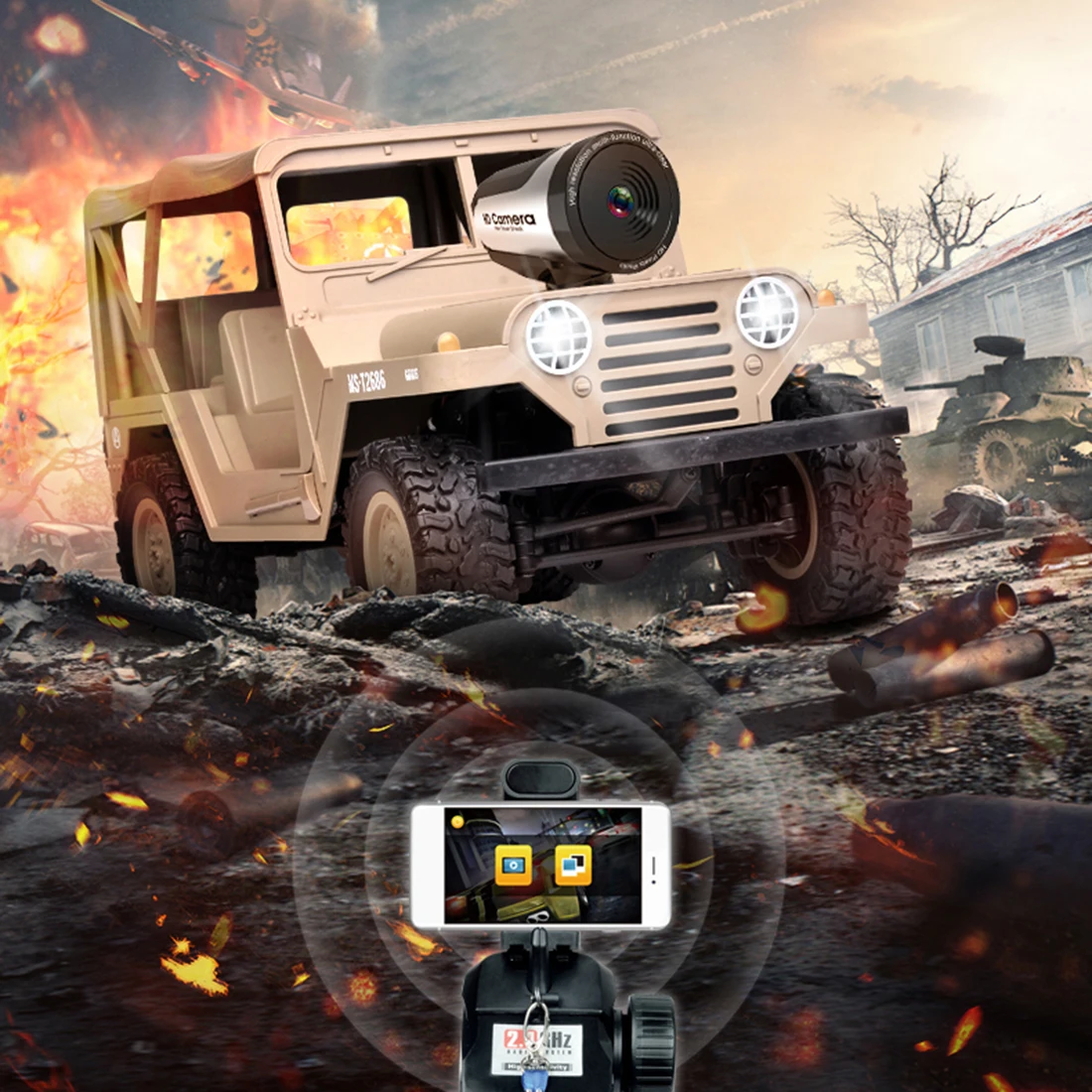 SUBOTECH BG1522 1:14 2 4G Электрический Радиоуправляемый автомобиль 4WD 15 + KM/H внедорожник