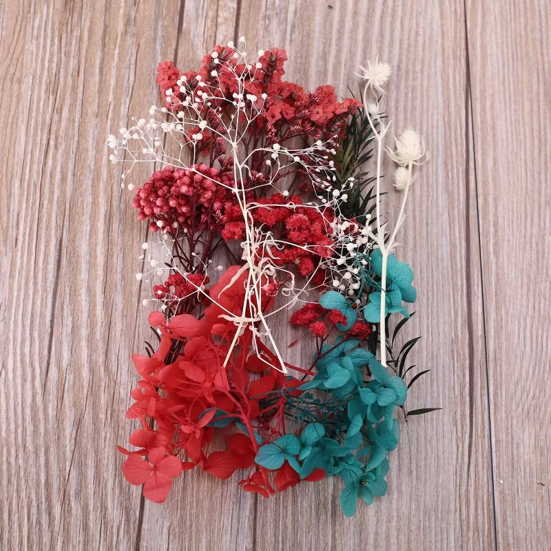 

1 Box Real Mix Dried Flowers for Aromatherapy Candle Resin Jewellery Dry Plants Pressed Flower Making Craft DIY Accessories