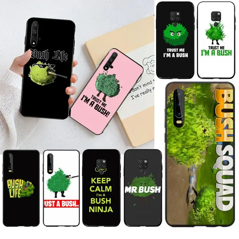 CUTEWANAN trust me i m a bush Роскошный Уникальный Дизайн чехол для телефона Huawei P40 P30 P20 lite Pro