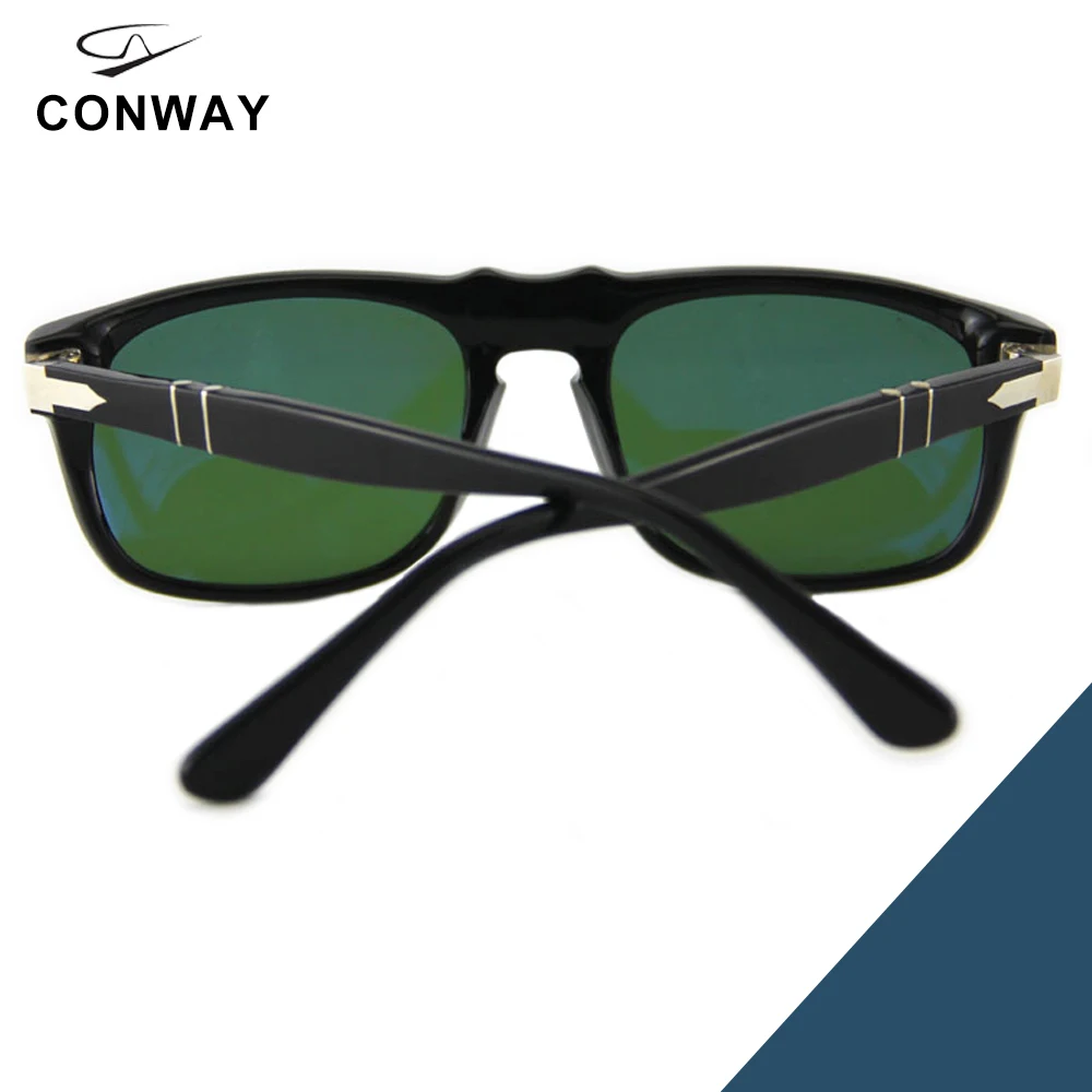 Conway, Винтажные Солнцезащитные очки для мужчин и женщин, итальянский стиль, фирменный дизайн, солнцезащитные очки Steve, очки для вождения, Антибликовая ацетатная оправа