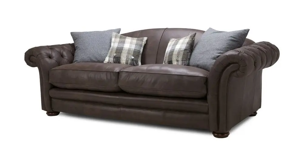 

Комплект диванов для гостиной, диван, мебель, muebles de sala, Честерфилд, 3-х местный диван из натуральной кожи