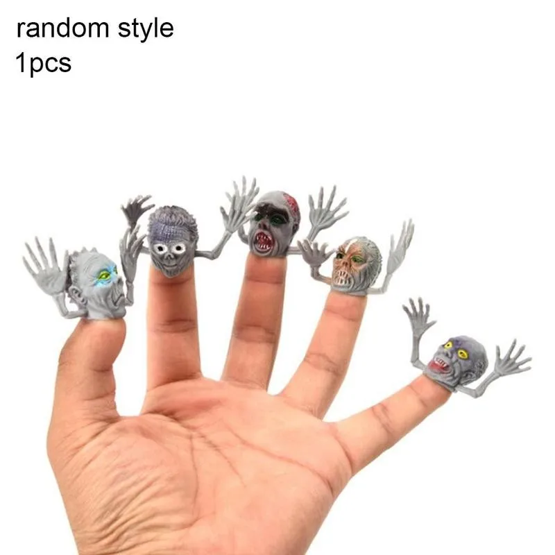 

Новинка, привидение, палец, кукла для рассказывания историй, Хэллоуин, забавная игрушка, фигурка, игрушка, подарок для детей, 5 шт., случайный ...