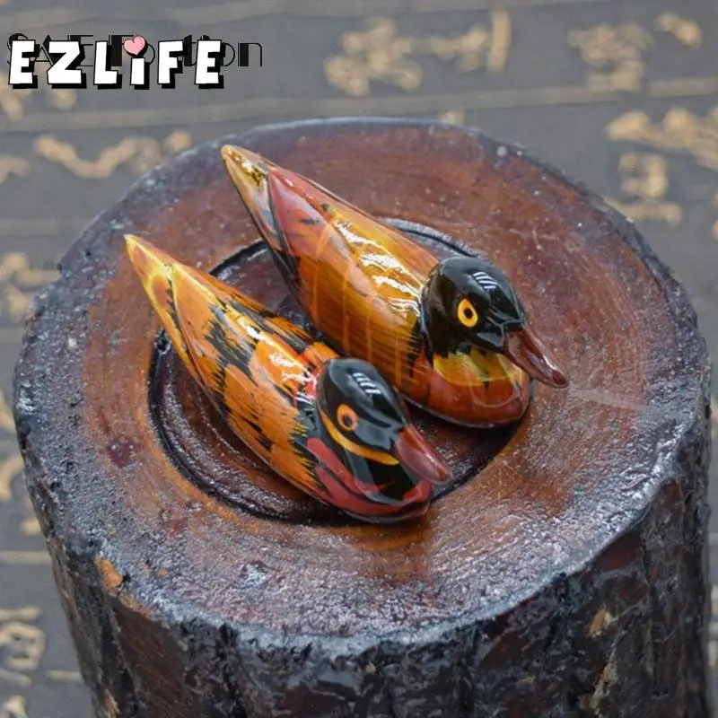 2pcs/pair Mandarin Ducks Chopstick Holder Decoration Feng Shui Craft Display Ornament Holiday Gift Hot Sale |