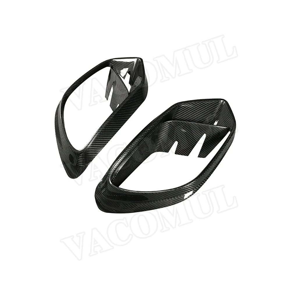 Сухой углеродного волокна переднего бампера противотуманная фара