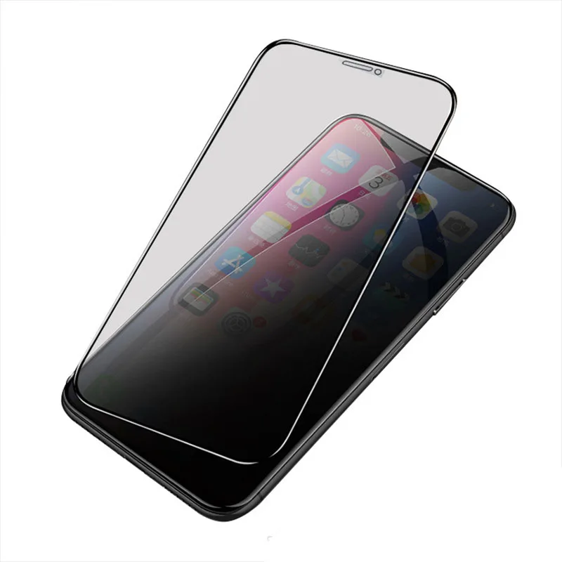 Закаленное стекло 9H для iPhone 11Pro X XS Max XR 8 7 Plus 6 6S|Защитные стёкла и плёнки телефонов|