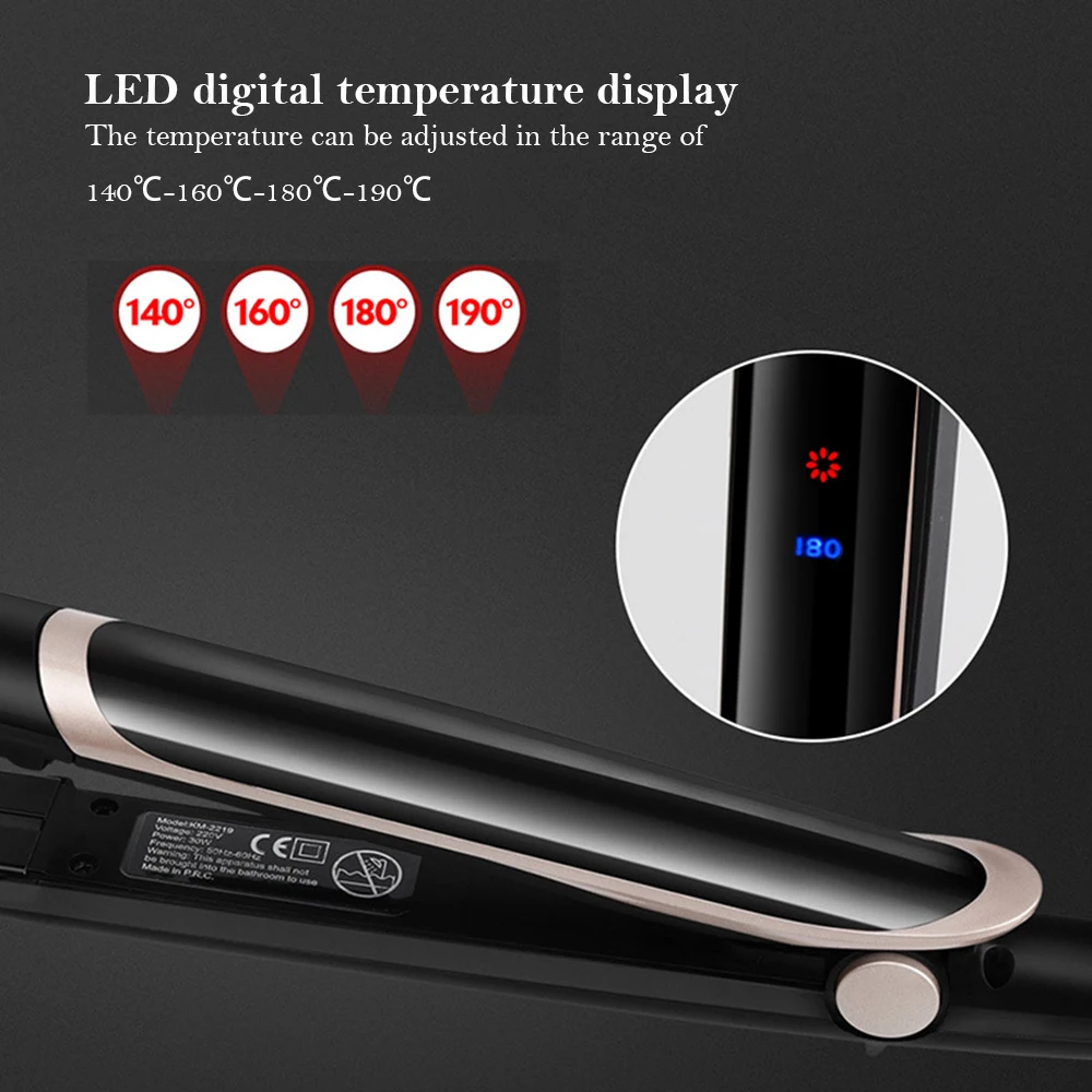 Профессиональный утюжок для выпрямления волос выпрямитель волнистых