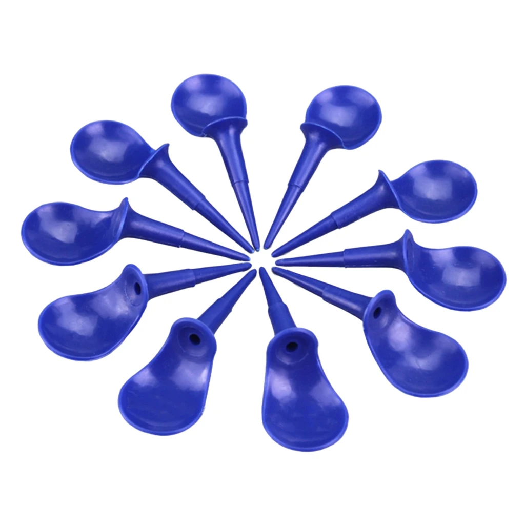 10 шт. Ти для гольфа Профессиональный Пластик гольф футболки голубой цвет 82 мм