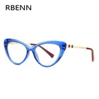 RBENN, новый дизайн, модные маленькие очки для чтения кошачий глаз, женские, с защитой от сисветильник, для чтения пресбипии, с высоким зрением, линзы CR-39 + 1,75