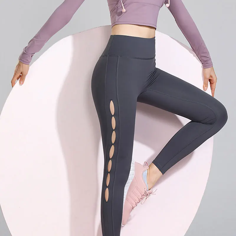 

Women 2pcs Seamless Yoga Set New Gym Clothing Fitness Leggings+Cropped Shirts Sport Suit Women Crop Top High Waist Hip trousers