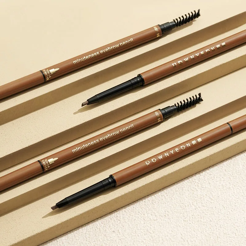 

Double-head Eyebrow Pen Waterproof long-lasting Natural Super Fine Head Small Triangle Beginners