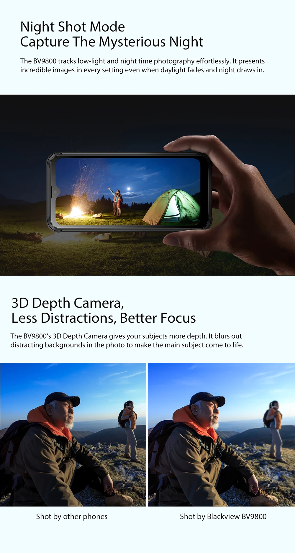 Blackview BV9800 Pro IP68 смартфон 6580mAh 48MP+ 16MP+ 5MP Super AI Тройная камера 6GB+ 128GB 6,3 ''FHD+ Grobal 4G мобильный телефон