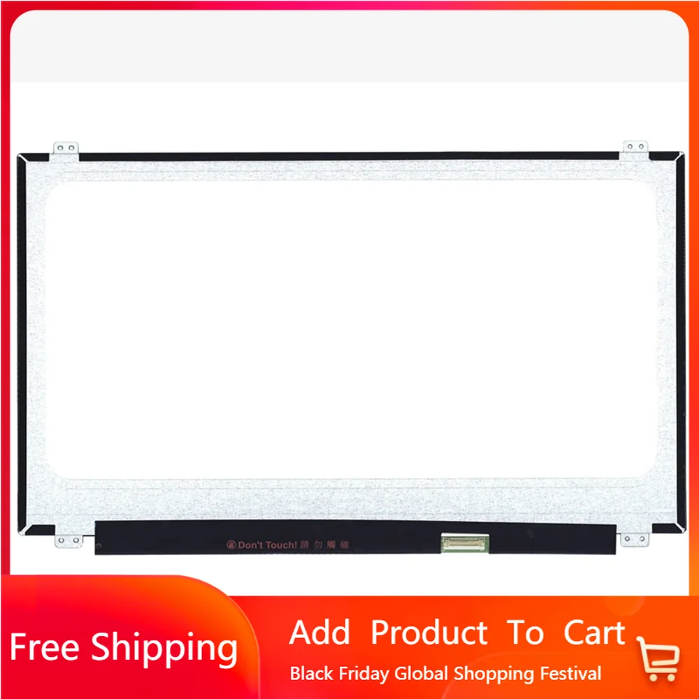 15.6 Inch B156XW04 V6 EDP 40PIN 60HZ HD 1366*768 LCD Screen Laptop Replacement Display Panel