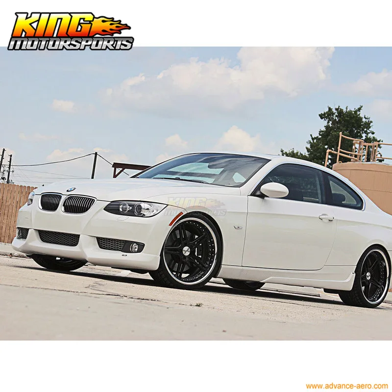 Подходит для 07 08 09 10 BMW E92 335i 328i купе 2DR ПУ передний бампер боди губ ACS Style новый