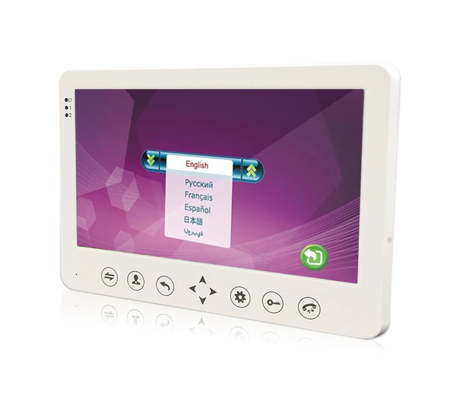 Видеодомофон Homefong 7 дюймов 1 камера проводной дверной звонок запись