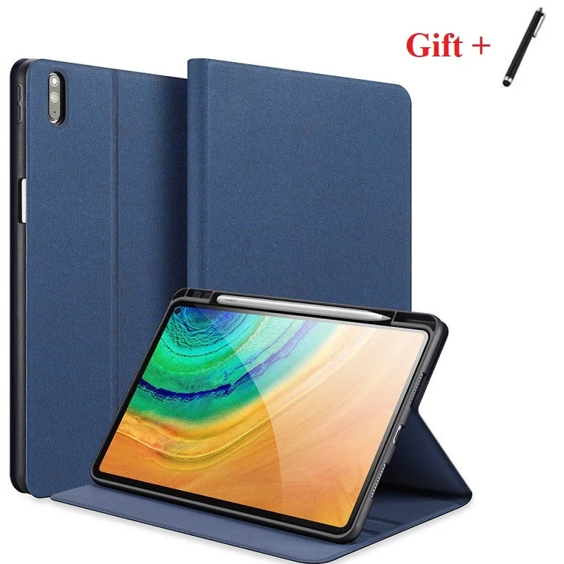 Ультра тонкий чехол для Huawei MatePad Pro10.8 MRX AL09 W09 W19 AL19 Tablet PC Стенд Крышка 10 4 с карандаш