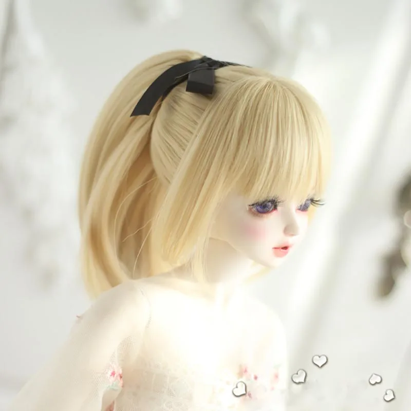Bybrana модный стиль ярмарка Размер 1/3 1/4 BJD SD парики MSD длинные коричневые высокотемпературные волокна волос для кукол аксессуары