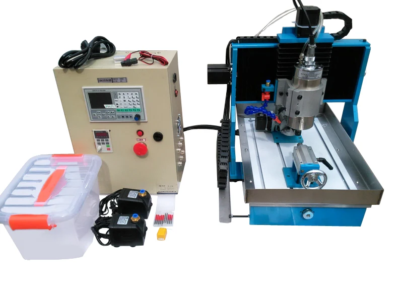 

3040L CNC Linear Guideway Router Engraver 1500W Metal Engraving Milling Machine 3axis 4axis Steel Work Table