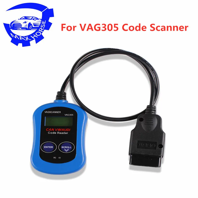 Автомобильный диагностический сканер OBD2 OBD II VAG305 считыватель кодов vag 305