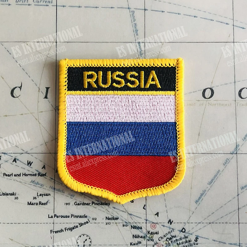 Нашивки с российским государственным флагом повязка на руку нашивки вышивкой и