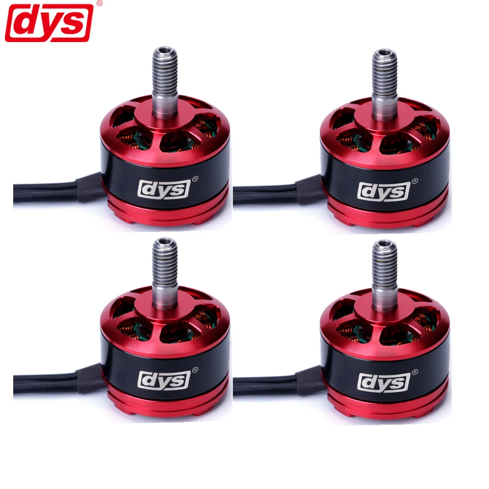 4 шт./лот DYS FPV гоночный двигатель SE2008 2300kv 2550kv 3 5S CW для гоночного выпуска