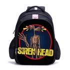 Ортопедический Детский рюкзак с головой сирены, школьный ранец для мальчиков и девочек, сумка для колледжа унисекс, 16 дюймов
