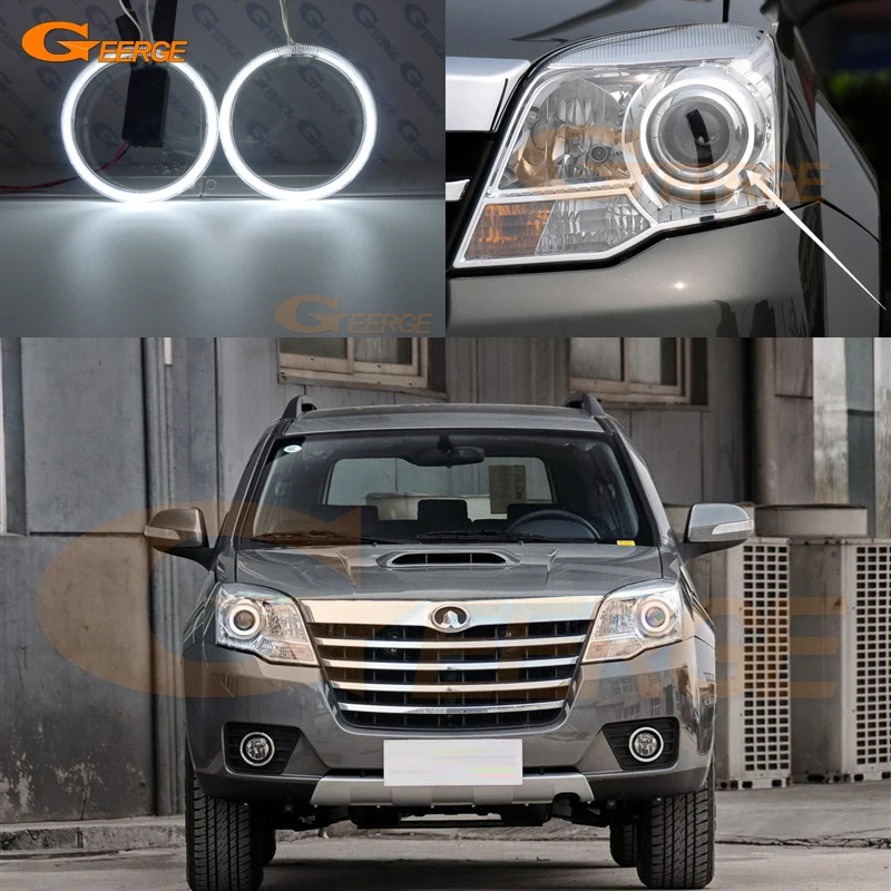 Для Great Wall Haval H5 GKC 2010 2011 2012 отличный ультра яркий CCFL ангельские глазки набор колец