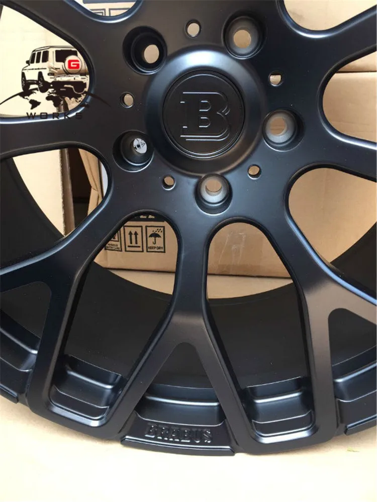 G класс W463 алюминиевый сплав кованые 2" W463 колеса B стиль-2 черный и серебристый для W463 колеса круглый год
