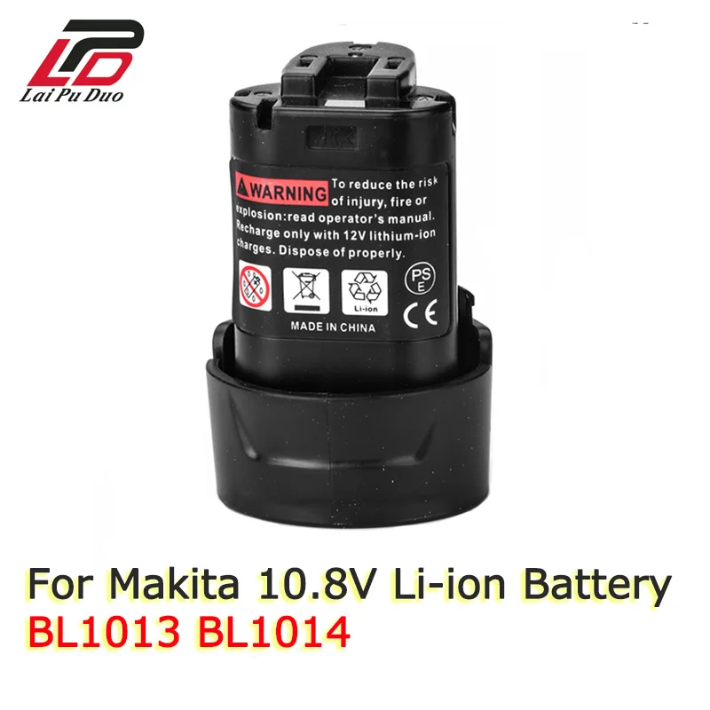 Литий-ионная аккумуляторная батарея 10 8 В 194550 Ач для MAKITA:BL1013 BL1014 194551-6 DF030D -4 TD090DWE
