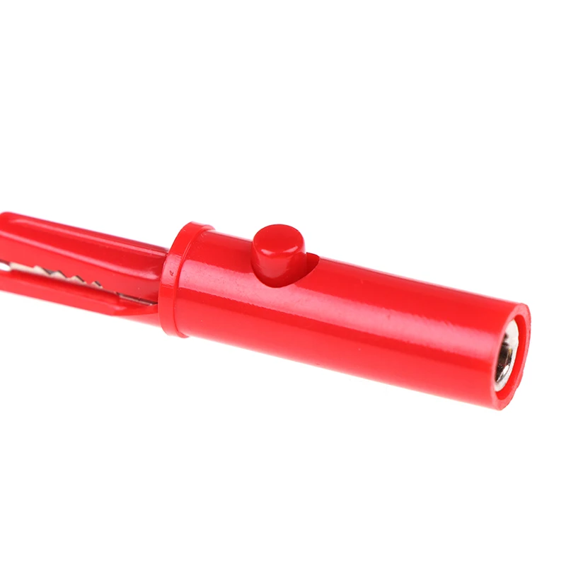 

2Pcs Push Button Type Full Protective Alligator Clip For Professional Multimeter