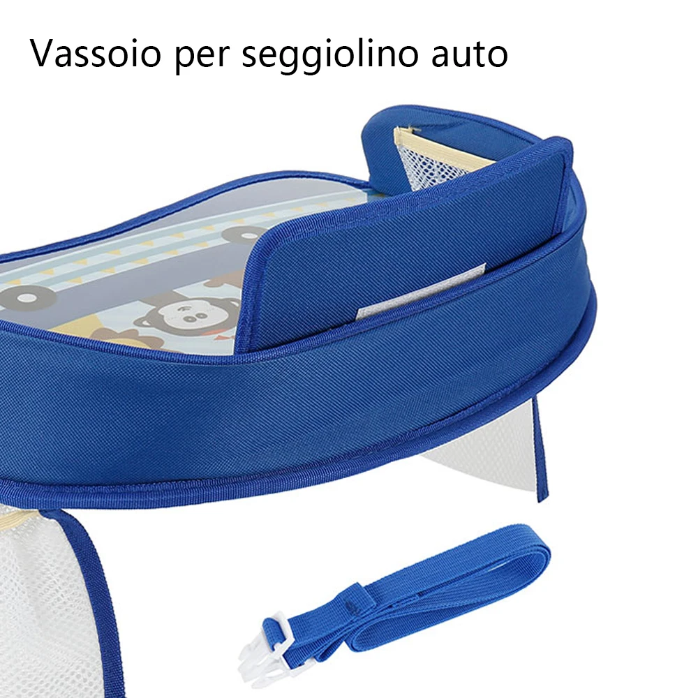 Universal Multifunctional Cartoon Car Safety Seat Tray Waterproof Stroller Holder Portable Kids Toy Food Drink Baby Table |