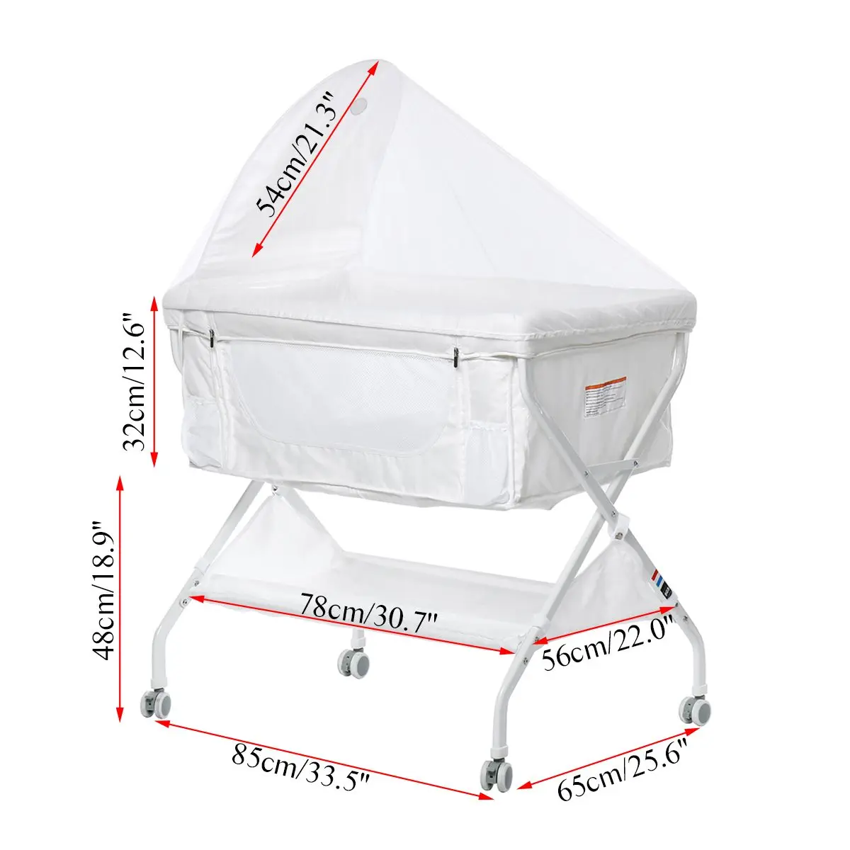 

Baby Newborn Safe Large Baby Bed Crib Lightweight Foldable mobile Travel Home Baby Bed Crib Fence Line Baby Cot Protector Unise