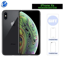 Apple iphone XS Original desbloqueado, 4G LTE, 4gb de RAM, 64gb/256gb de ROM, Chip biónico A12, IPHONE XS, 2658mAh (4)