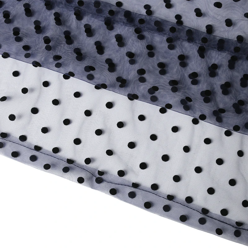 

MD Robe Africaine Polka Dot Mesh Dresses For Women Plus Size Party Gowns Ladies Ankara Dashiki Clothing 2021 Summer Fashion 182#