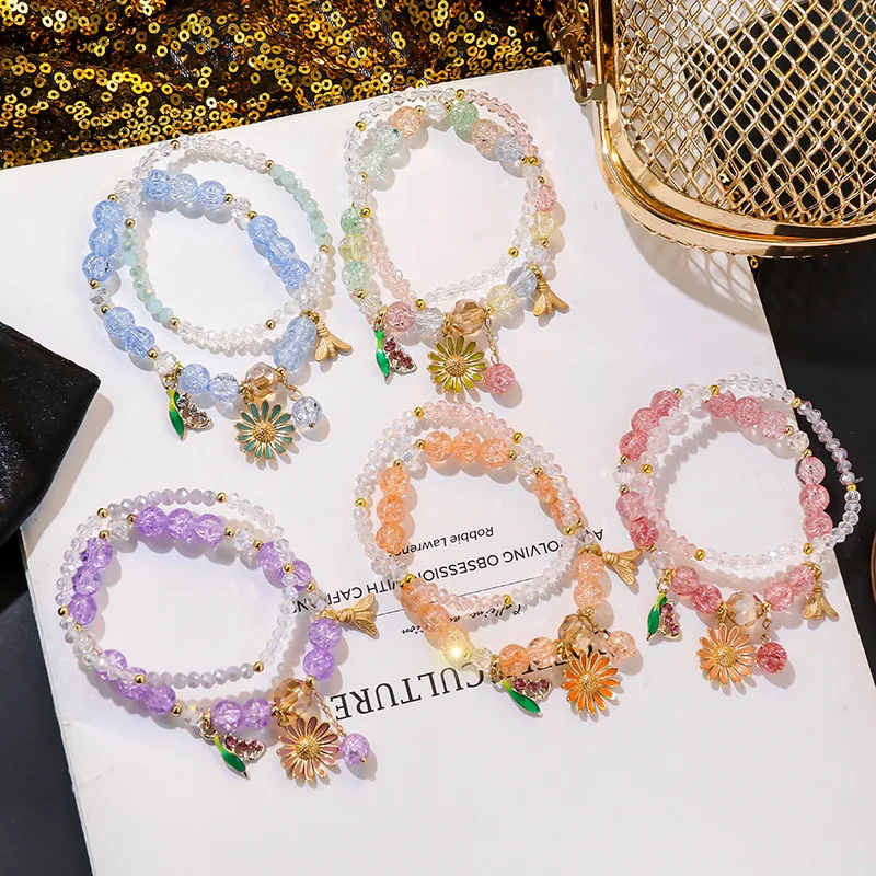 

Fashion new bracelet Sen series super fairy flower bracelet sweet style temperament bracelet hot sale