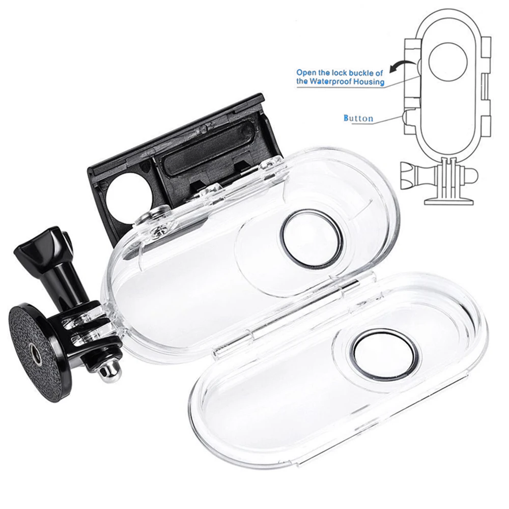 Водонепроницаемый Прозрачный чехол защитный футляр для дайвинга спортивной