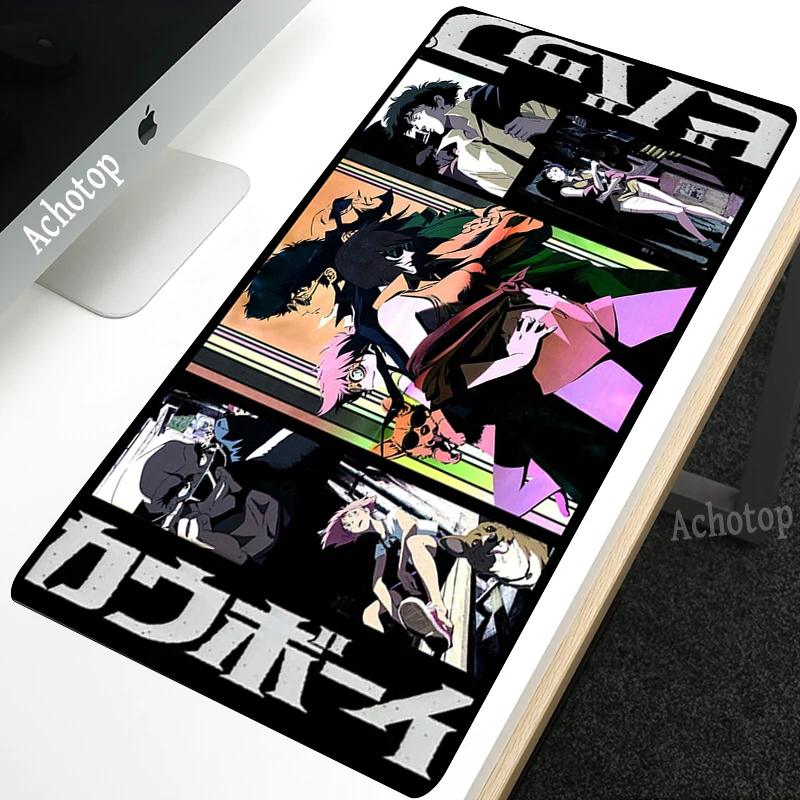 

Cowboy Bebop Great Speed Mouse Pad xxl Extended Mause Pad Gamer Custom Colorful Rubber Deskmat Cover Mat for pc Durable keyboard