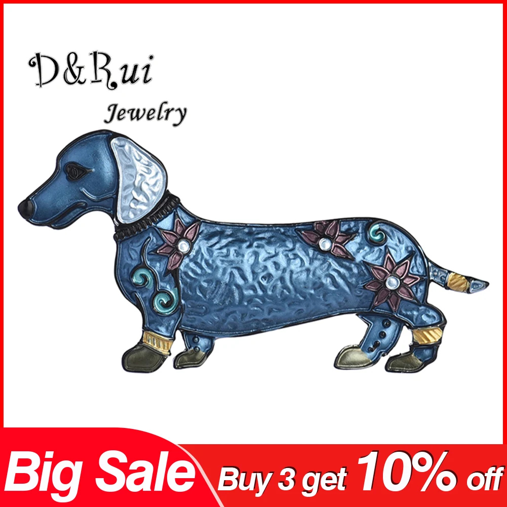 2021 новые ювелирные изделия ручной работы в виде капли масла животных такса брошь