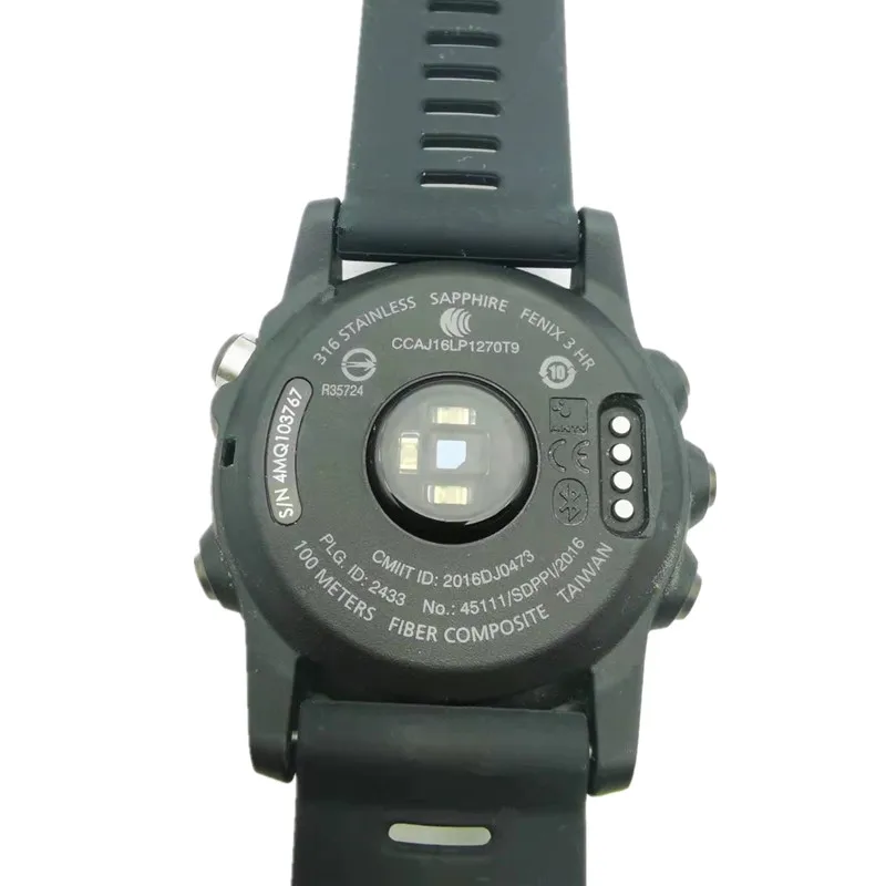 Garmin Fenix3 HR оптические спортивные часы с пульсометром Сапфировая версия