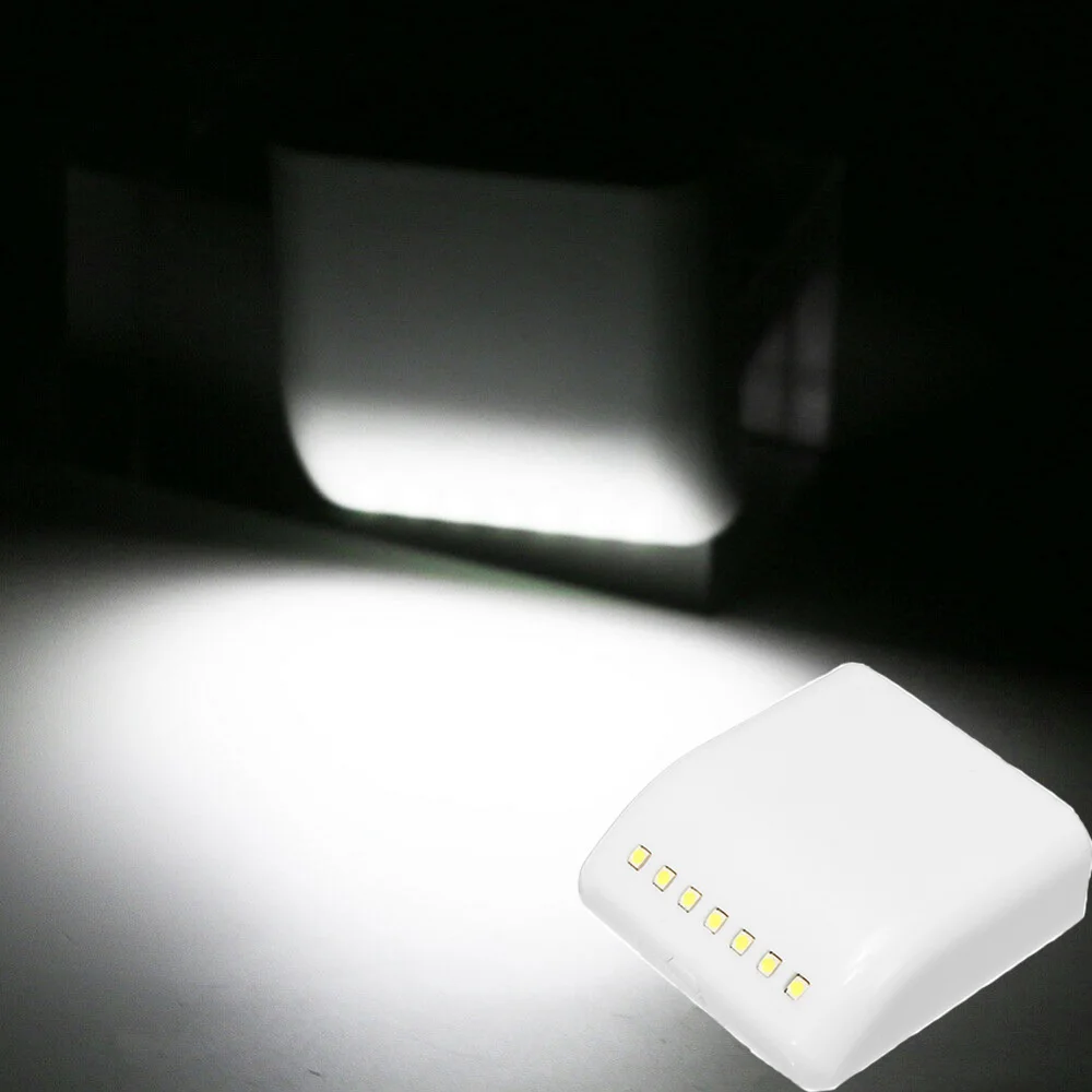 

Индукционный ночник с 3/7 светодиодами, умный ночник с пассивным ИК датчиком движения, работающий от батарейки, светильник на петлях для шкаф...