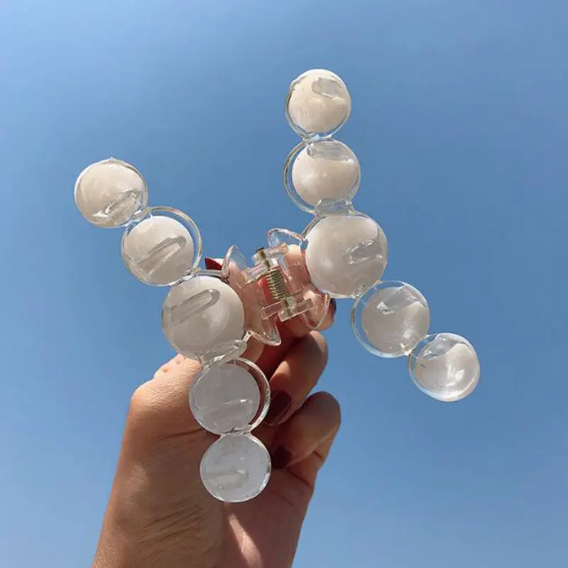 

Classic Big Pearl Hair Claws Female Hairpins Girls Hair Clips Crab Elegant Makeup Hairgrip Barrettes Headband Hair Accessories